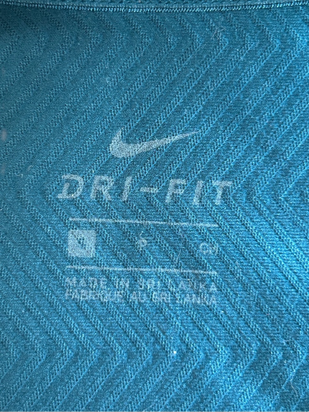 Nike Pro Dri-FIT Teal Training Set Quarter Zip Top & Leggings XS/S - Picture 8 of 11